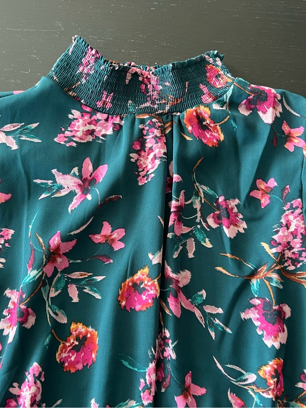 Floral Ruffle Mini Dress - Picture 4 of 7